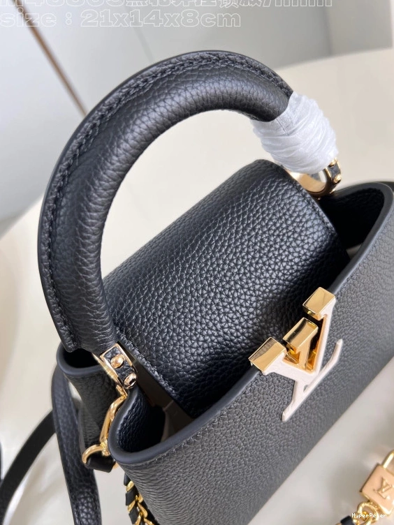 MINI-21*14*8CM CAPUCINES LOUIS VUITTON 0815
